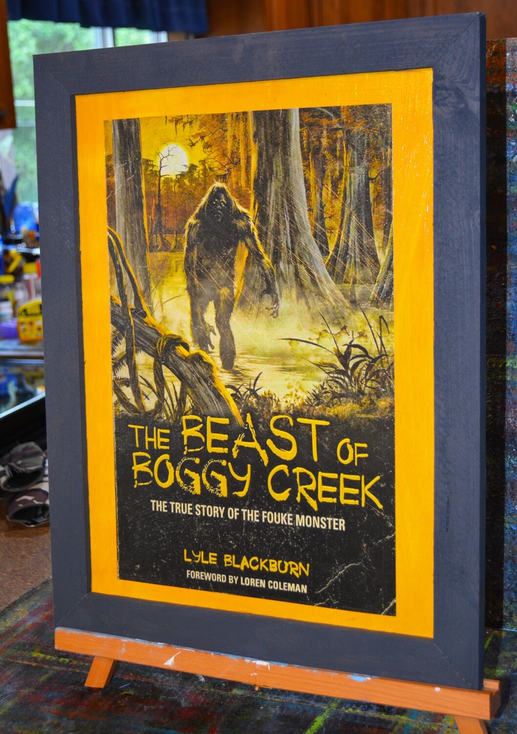 16 x 21 Beast of Boggy Creek Wooden Sign