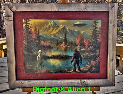 16 x 21 Cryptid Collection Wooden Sign