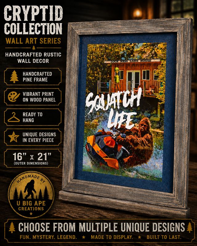 Bigfoot Wall Art &amp; Wooden Signs