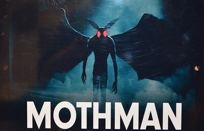 8 x 12 Mothman Sign