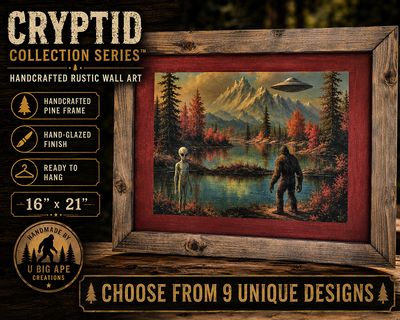 Bigfoot Country™ Rustic Wall Art