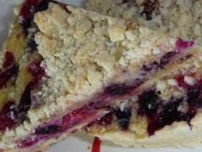 Tarte aux prunes façon crumble