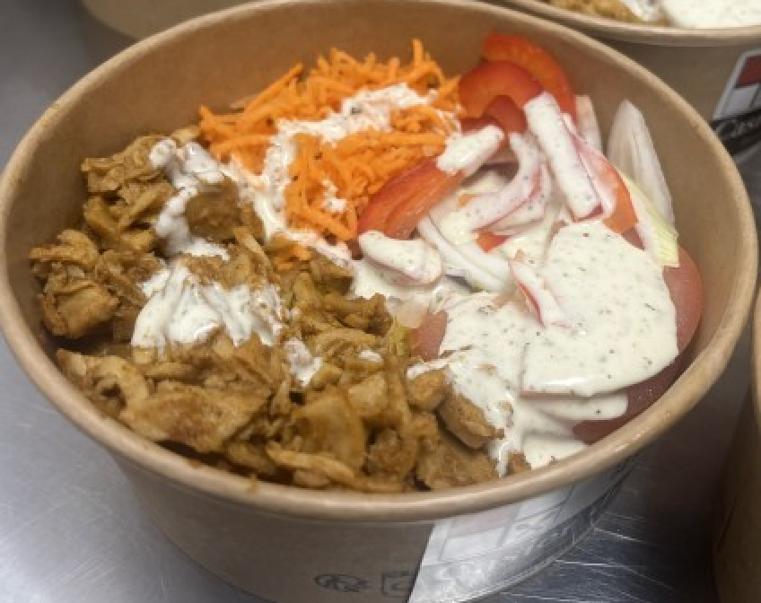 lamelles Kebab végétarien