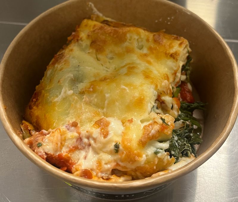 Lasagne végé épinard