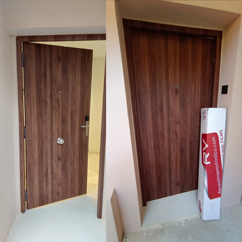 Madera nogal americano Exterior Vinilo RVHW9903