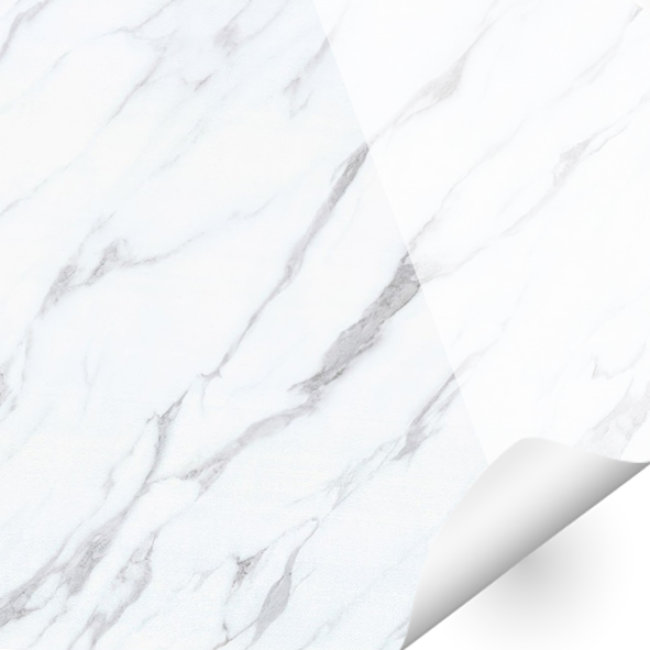 Marmol calacata blanco brillo Vinilo VDIPW415