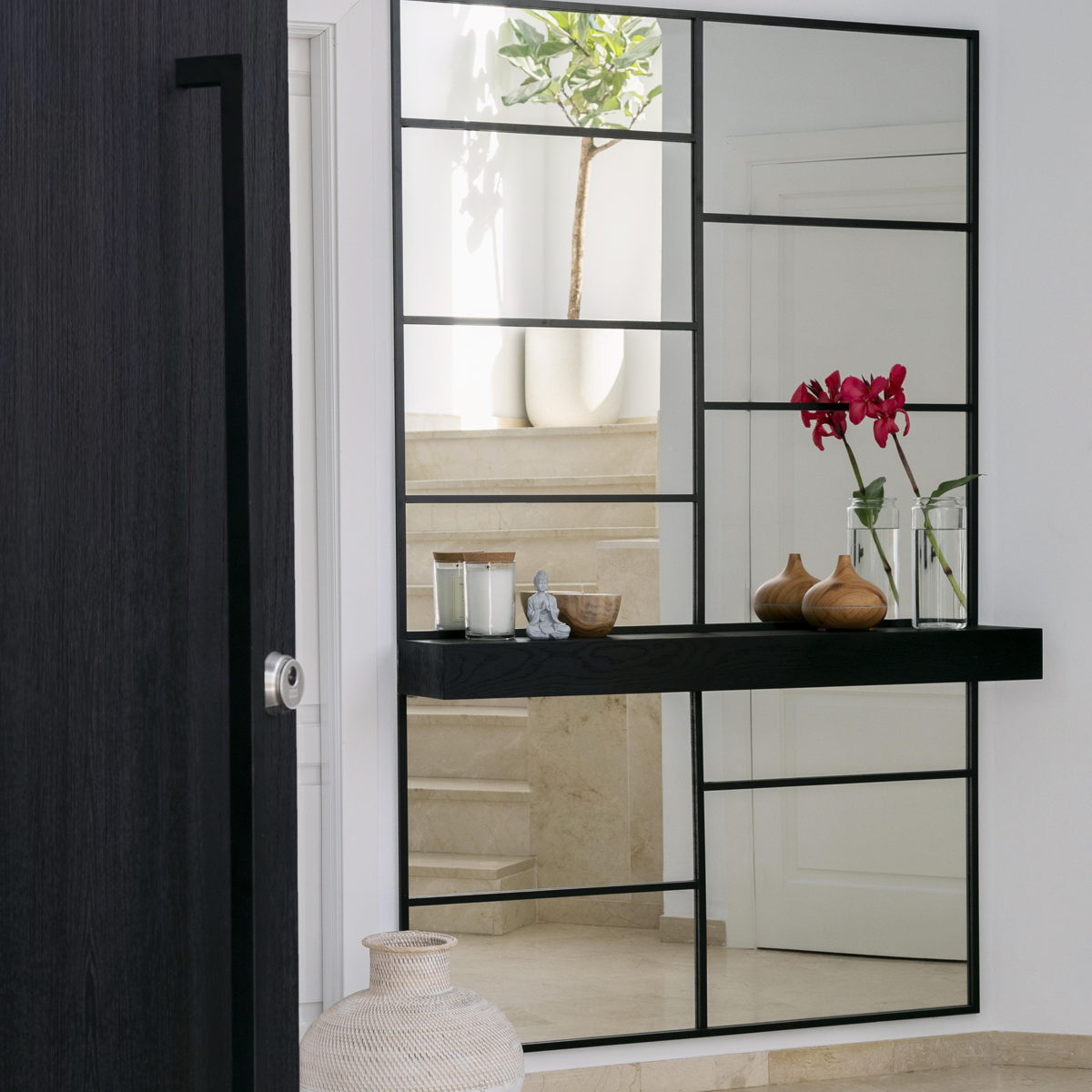 Madera gris oscura Vinilo RVBA832
