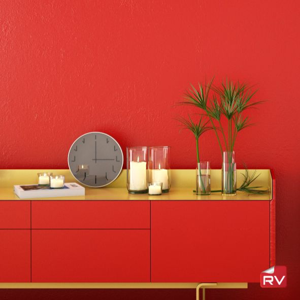Rojo soft Vinilo RVKS1817