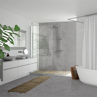 Hormigón gris vinilo suelos y azulejos VDFDS1008