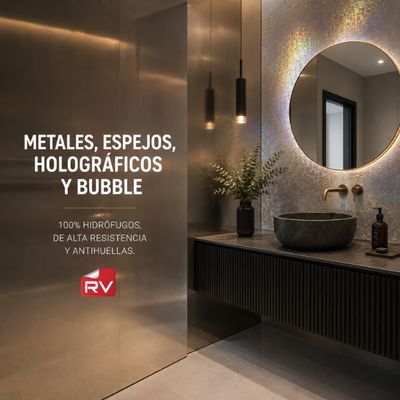 METAL / ESPEJO & HOLOGRÁFICO