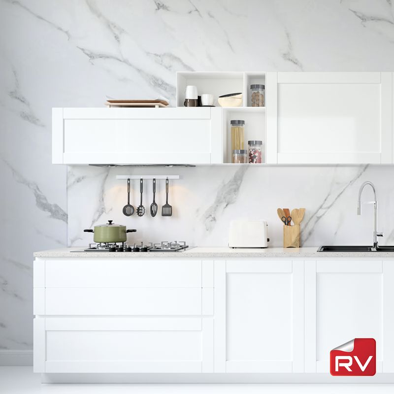 Marmol calacata mate Vinilo RVKM1705