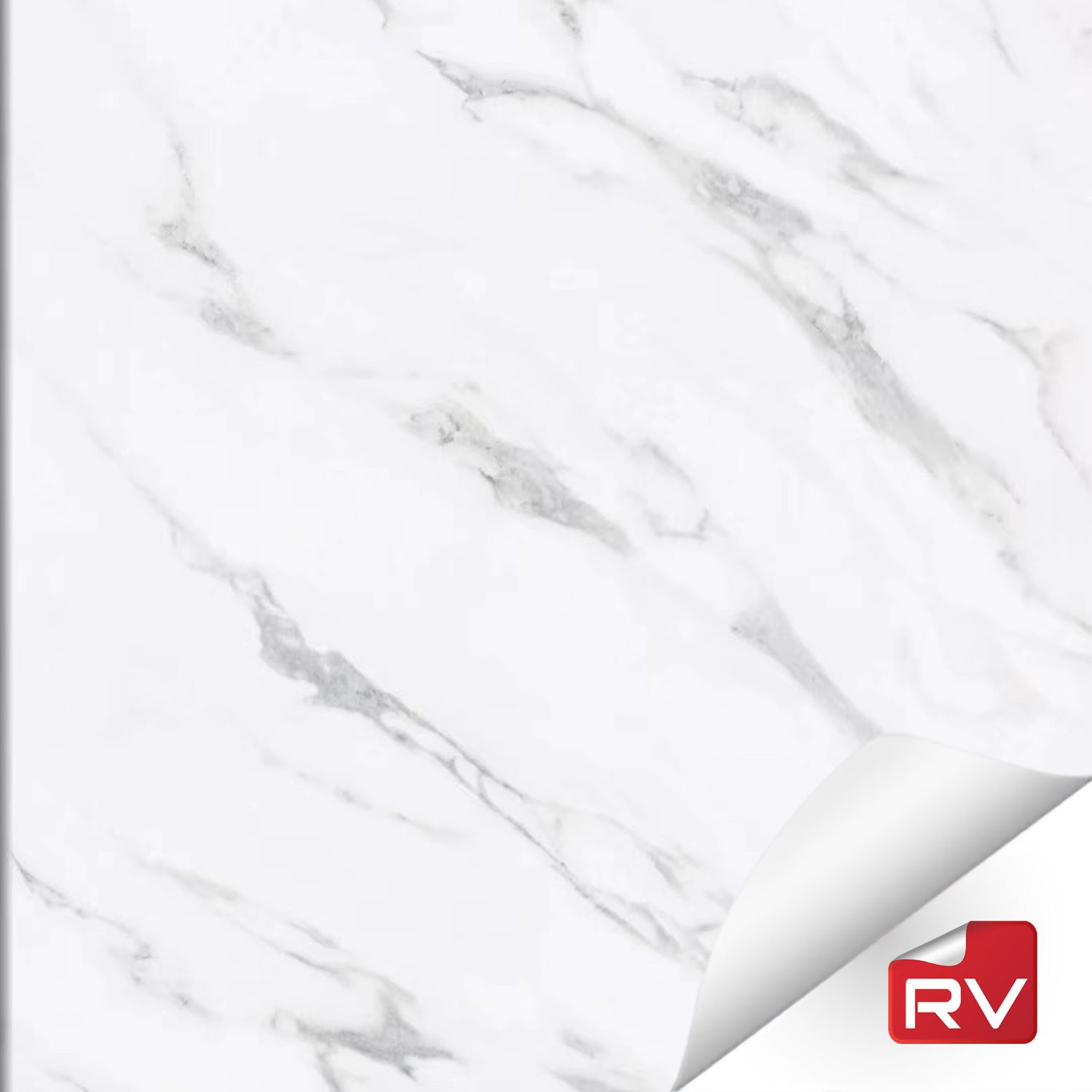 Mármol Blanco Calacatta Revestimiento Vinílico RVKM1705