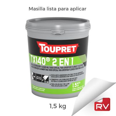 Masilla de Preparación y Alisado para Revestimiento Vinílico