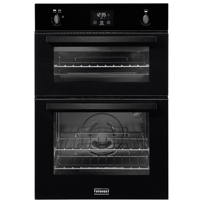 Stoves 90cm Double Oven with Electric Grill - Black