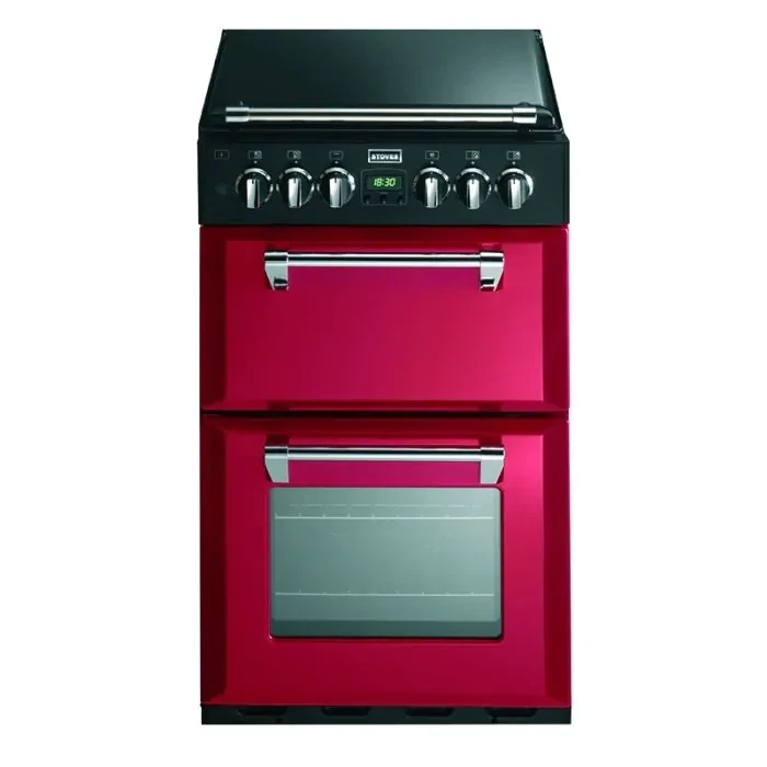 Stoves Richmond Mini Range 55cm Dual Fuel Cooker - Jalapeno Red