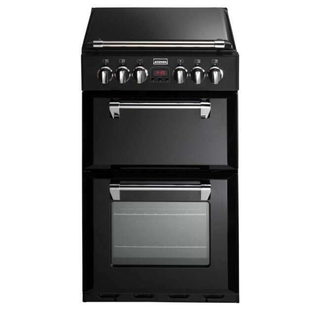 Stoves Richmond Mini Range 55cm Dual Fuel Cooker - Black