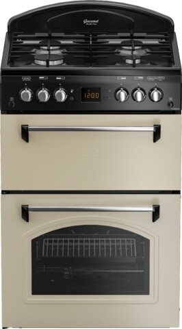 Leisure 60cm Gas Range-style Cooker with Two Ovens - Cream