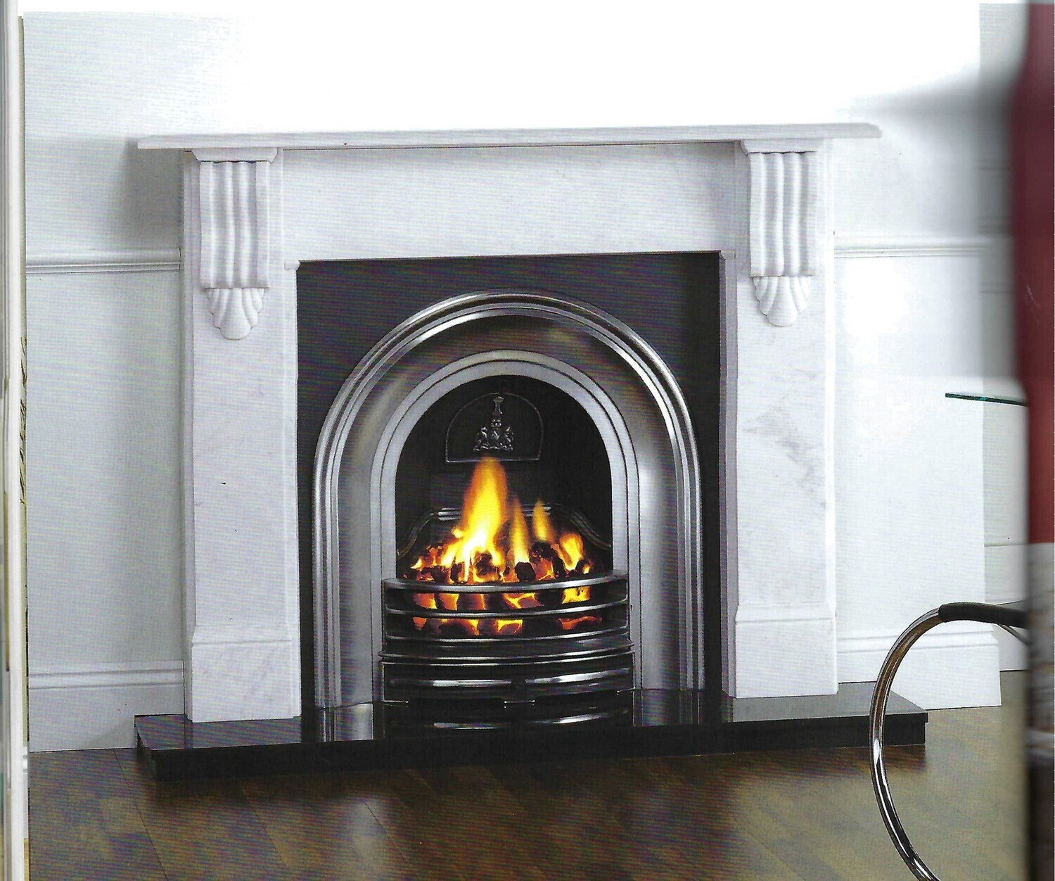 Gazco High Leg Inset Coal Effect