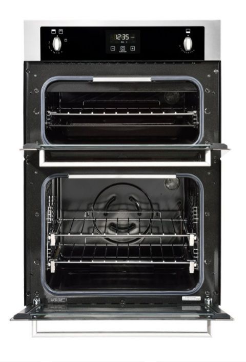 Stoves 90cm Double Gas Oven with Electric Grill - Stainless Steel