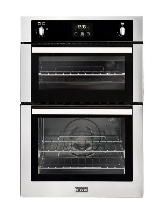 Stoves 90cm Double Gas Oven with Electric Grill - Stainless Steel