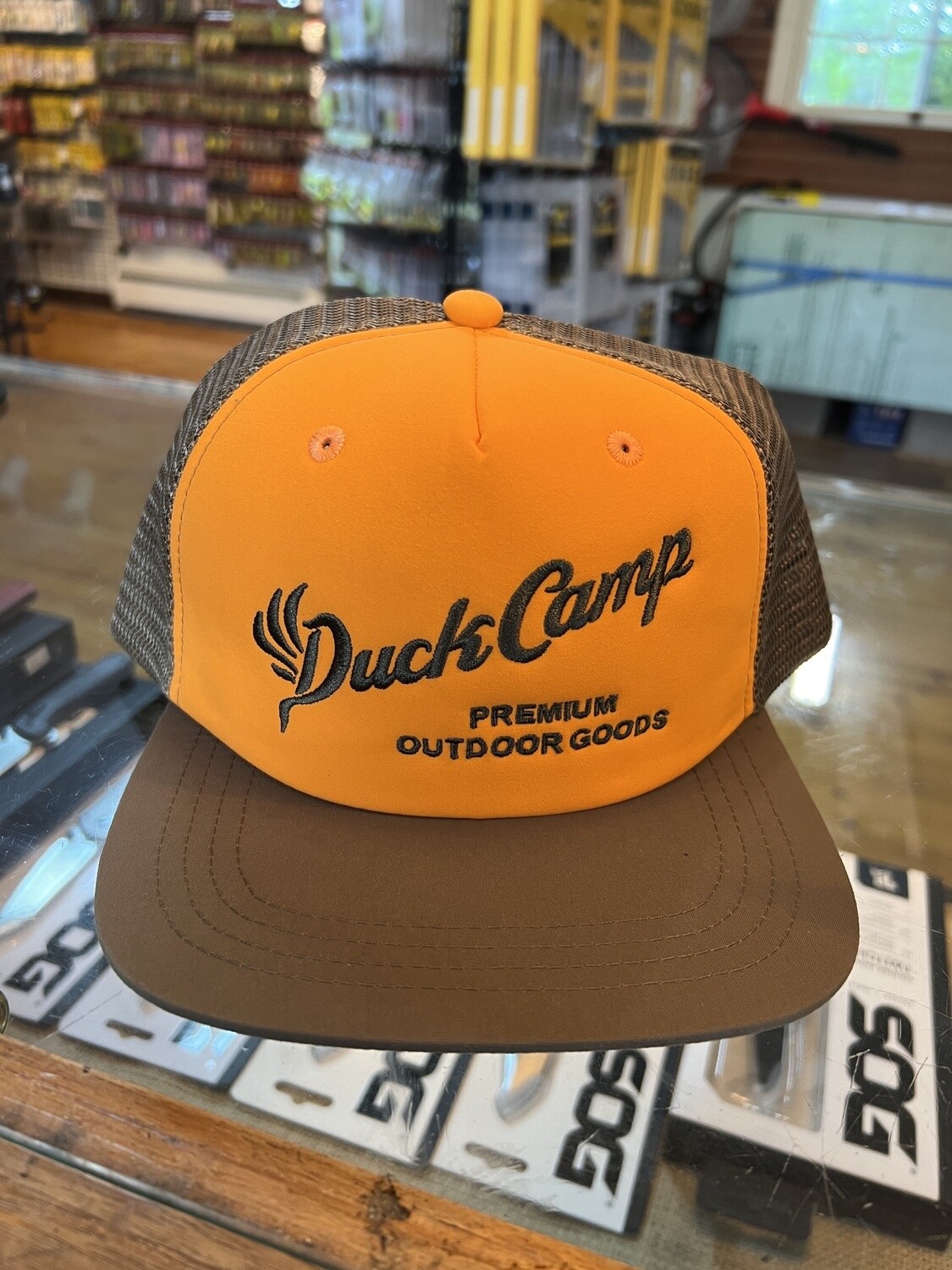 Duck Camp Blaze Orange Hat