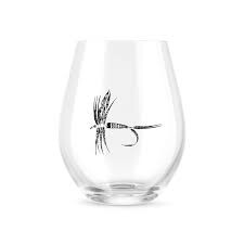 Repyourwater Feather Fly Stemless Wine Glass