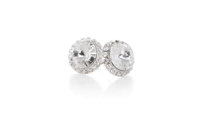 GG Rhinestone Earrings 14mm
