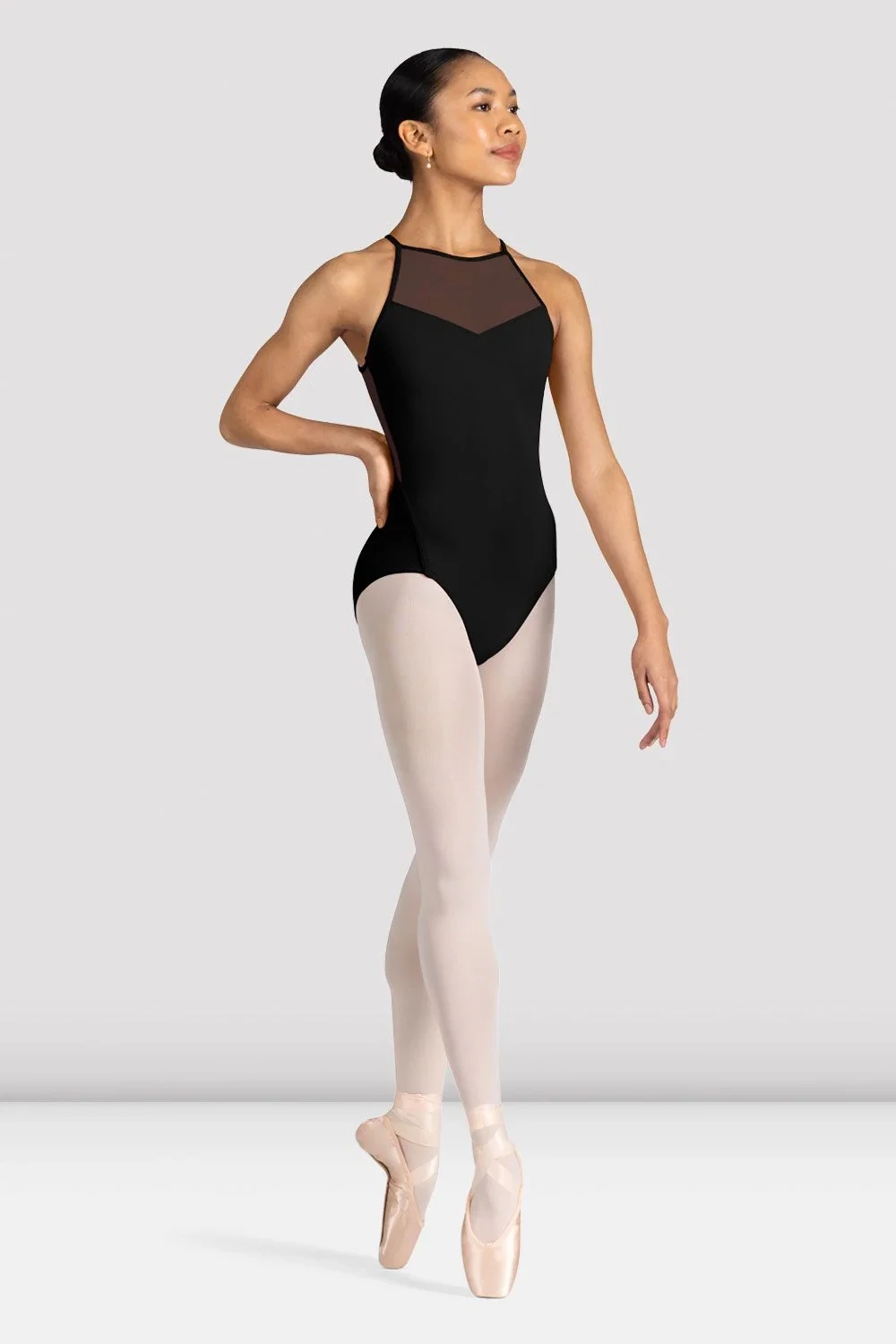 L3317  High Neck Leotard