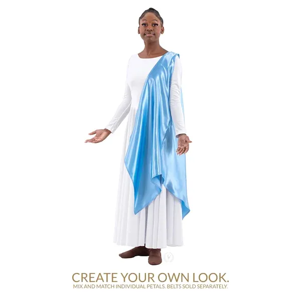 B1102 Adult Satin Petals