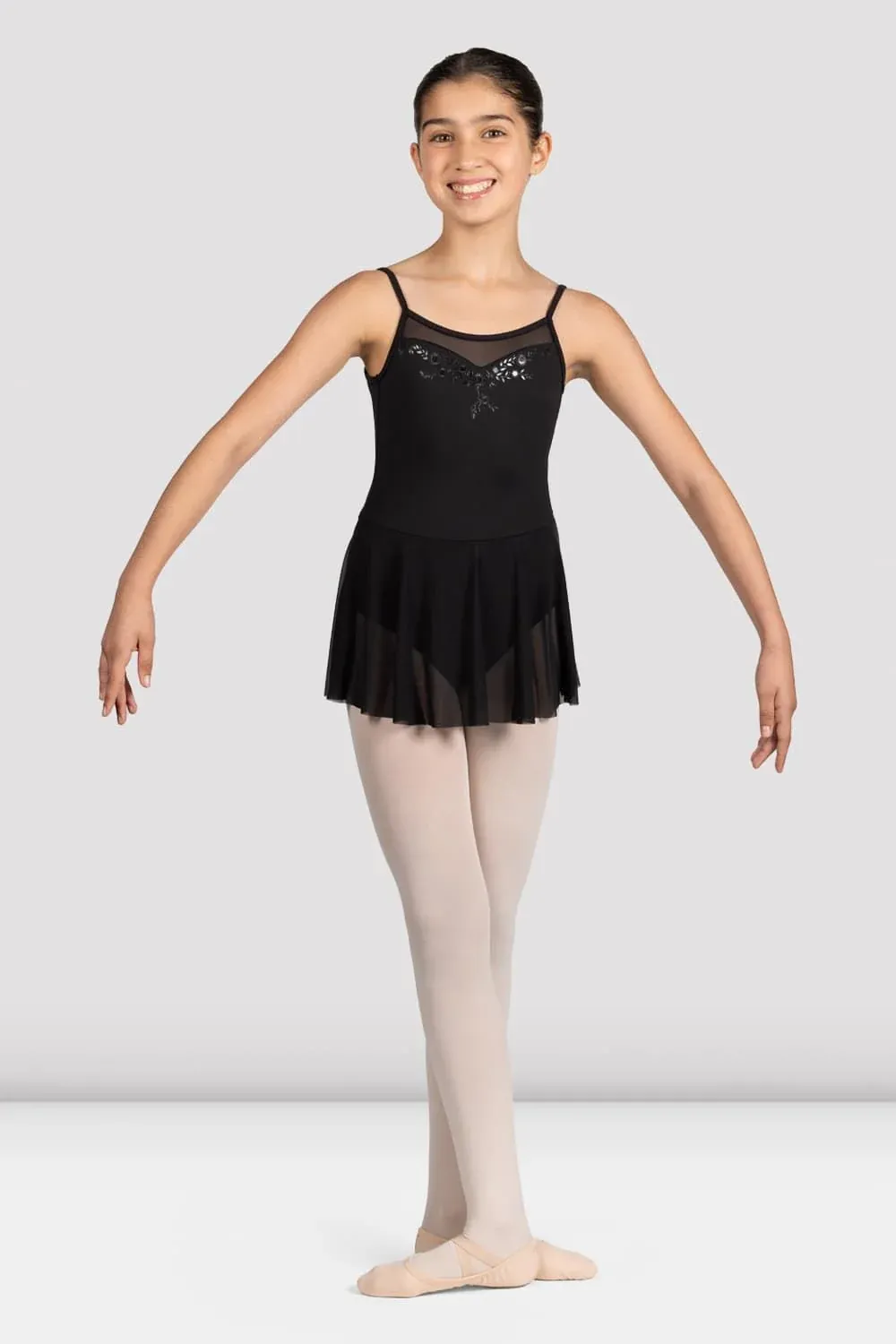 M1247C Camisole Skirted Leotard