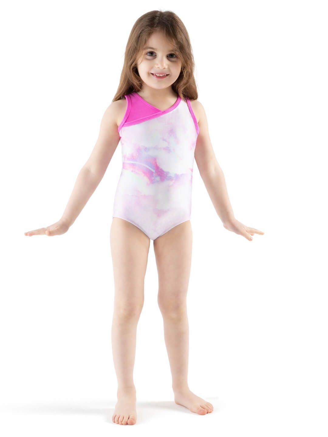 12201C Rainbow Pop Leotard