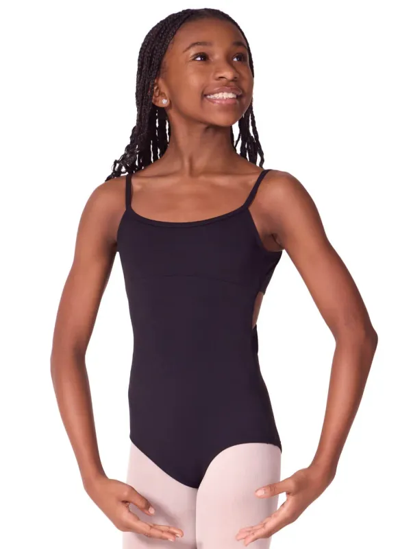EL101T Twist Back Camisole Leotard