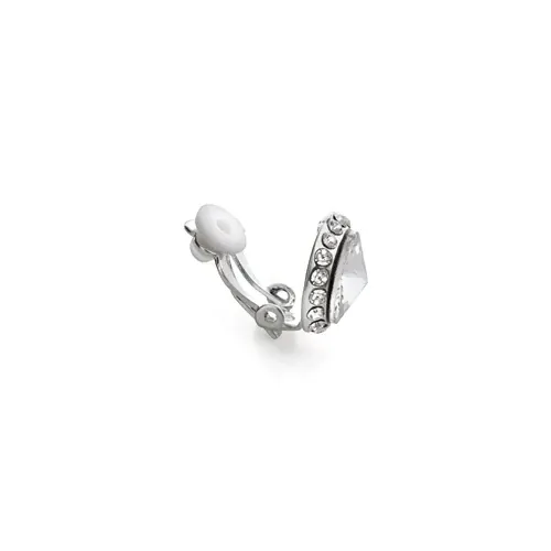 GG Rhinestone Earrings 18mm Clip