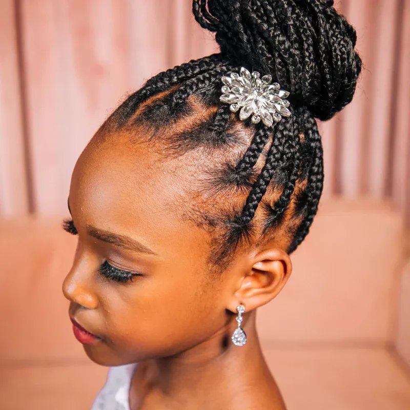 GG Double Bloom Hair Clip