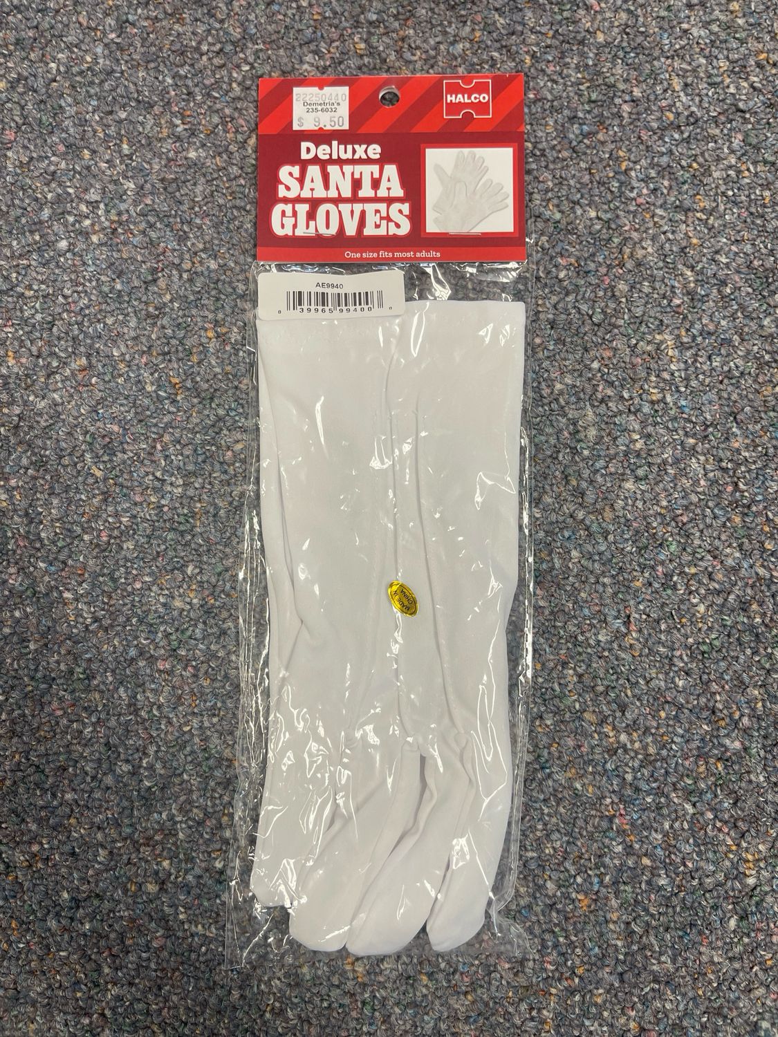 AE9940 Santa Gloves