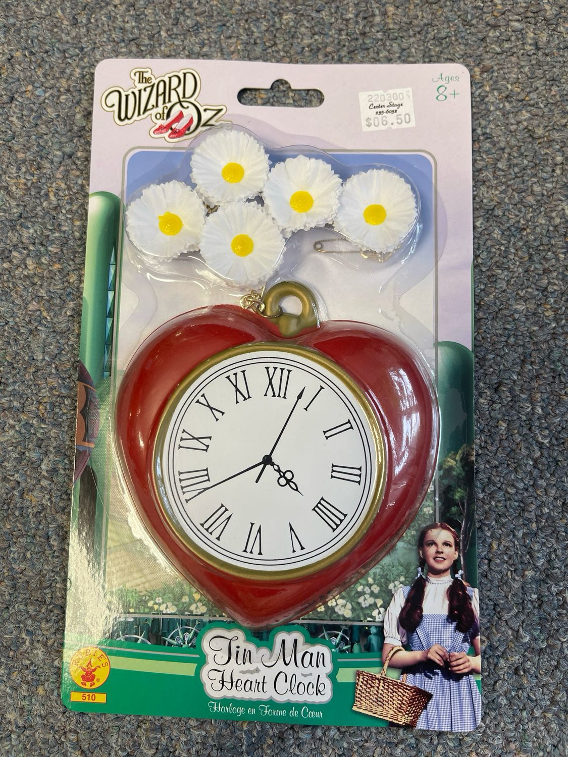 510 Tin Man Heart Clock