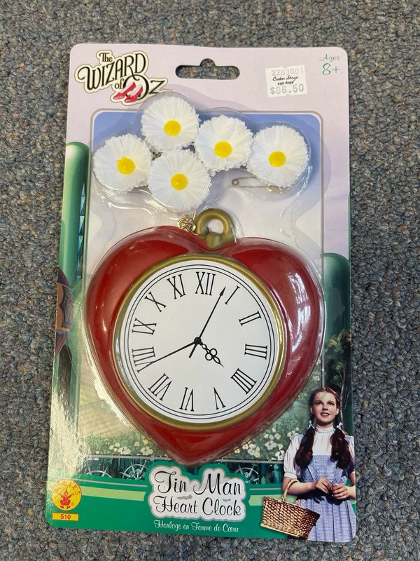 510 Tin Man Heart Clock