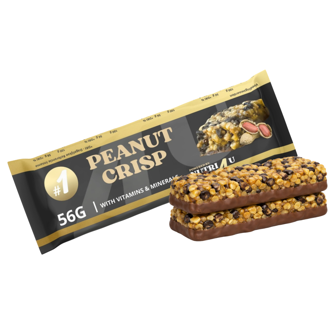 Bar 4U - Peanut Crisp (42 stuks) MRP Bar 4U - Peanut Crisp (42 stuks) MRP