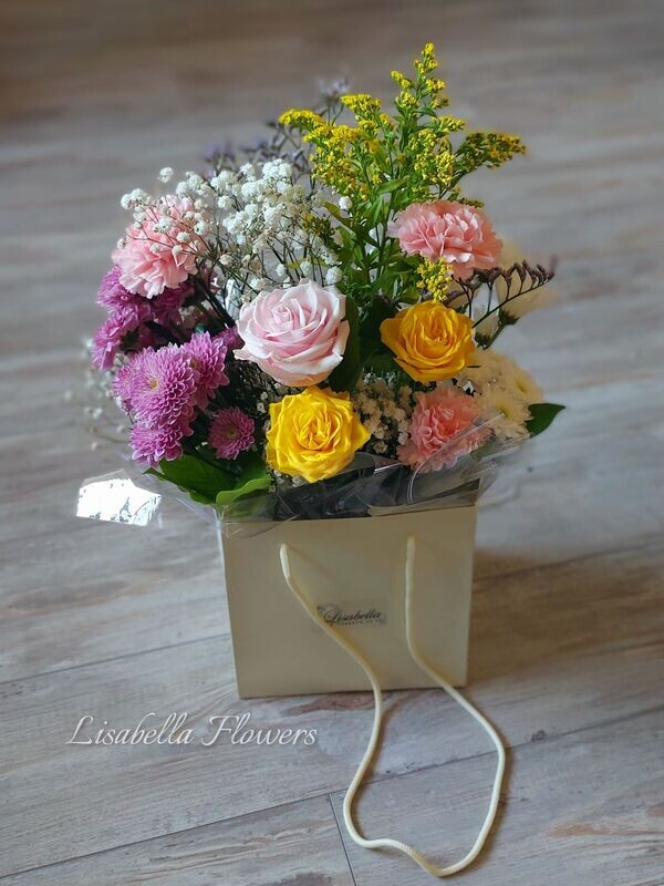 Florist Choice - Gift bag arrangement