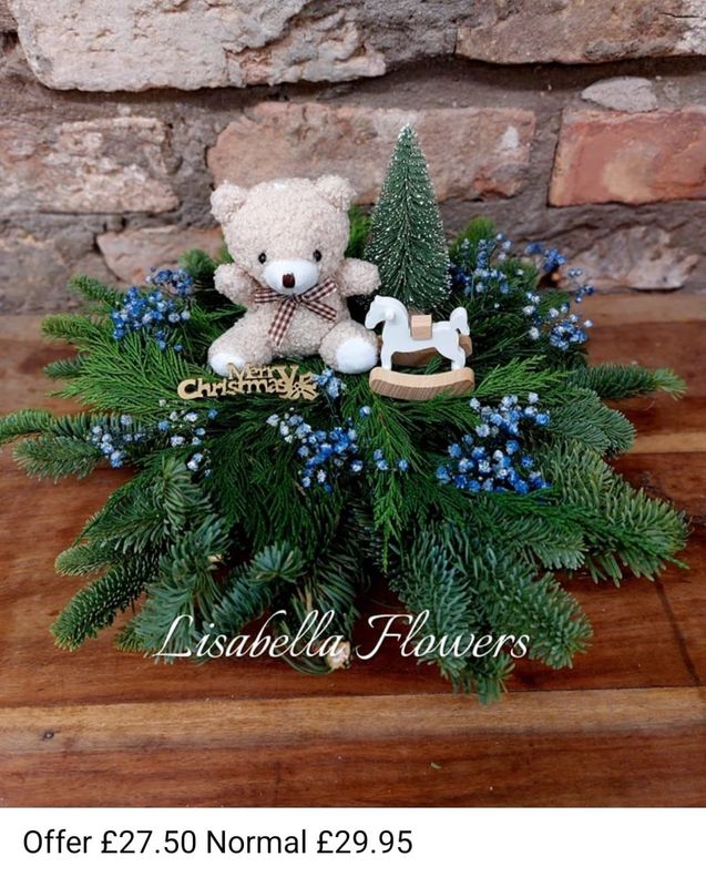Teddy Bear Wreath