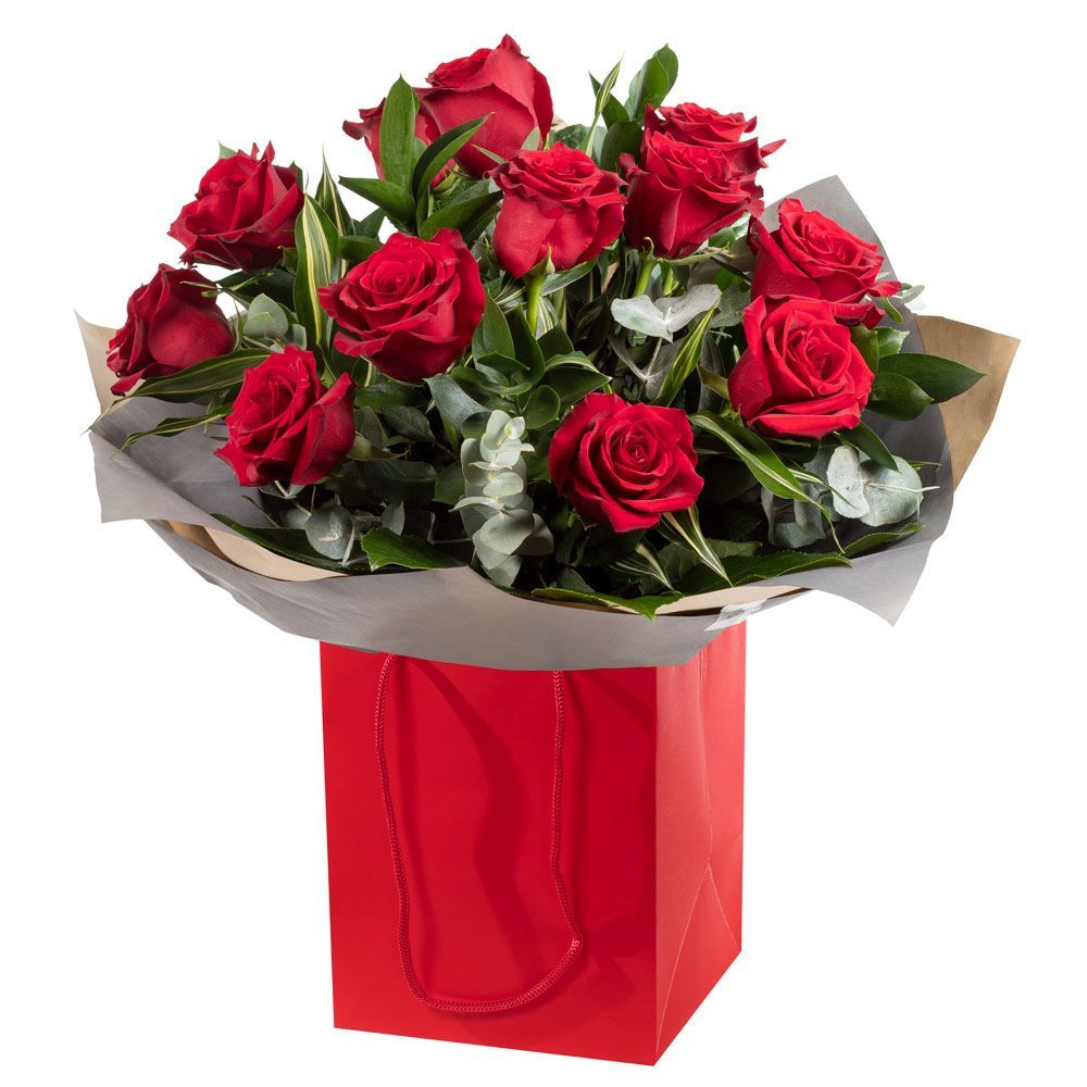 Dozen Superior Red Roses
