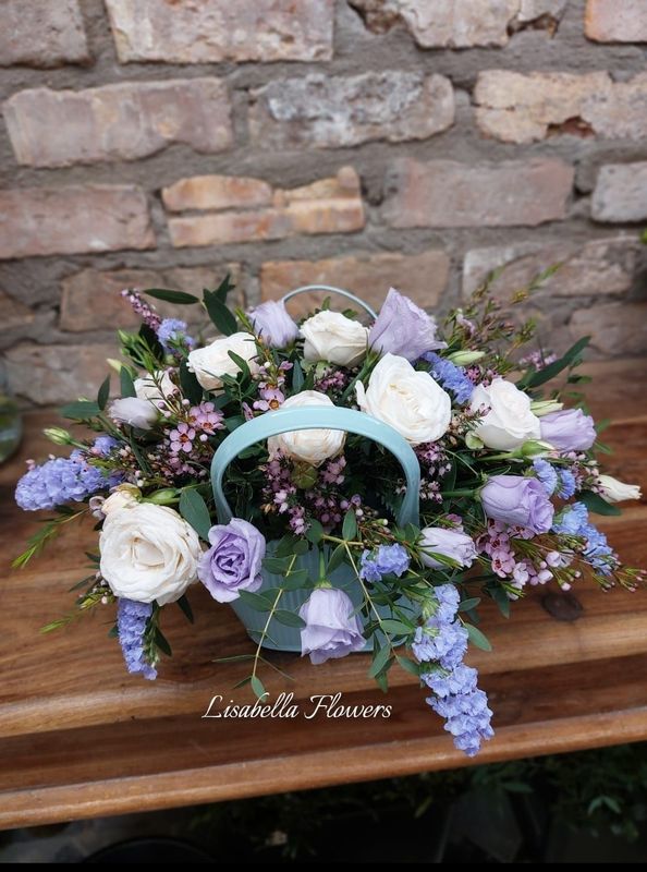 Lavender & Lace Basket Arranagement (limited stock)