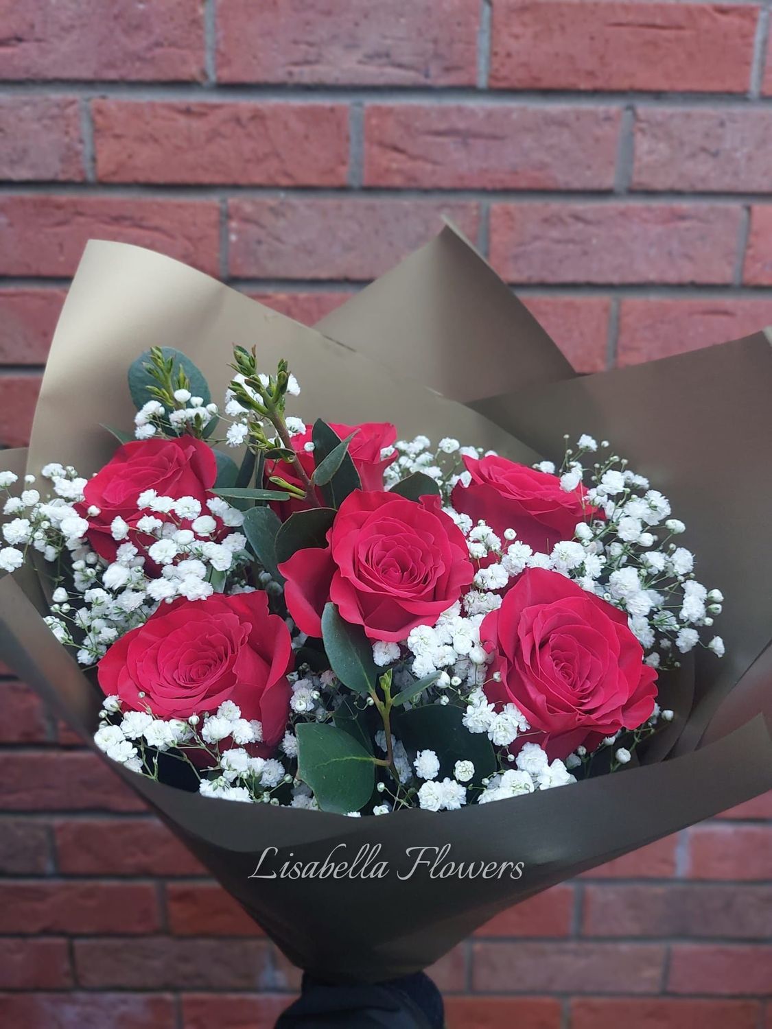 Superior Red Roses Half A Dozen / Dozen