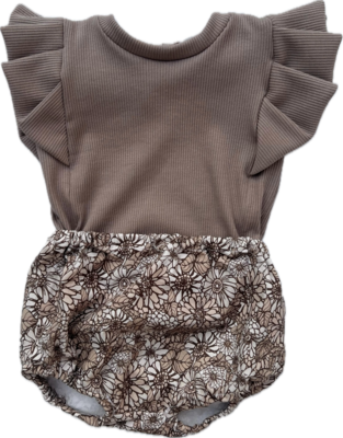 Setje bloomer &amp; ruffle shirt