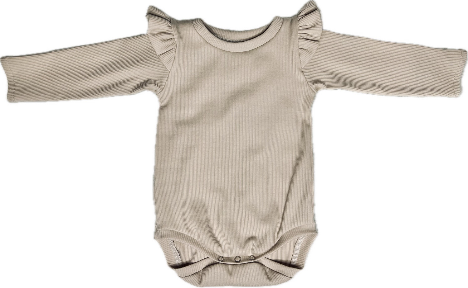 Romper ruffle lange mouwen