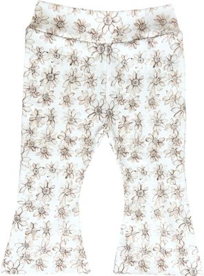 Flared broek waterlelie