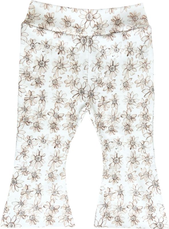 Flared broek waterlelie