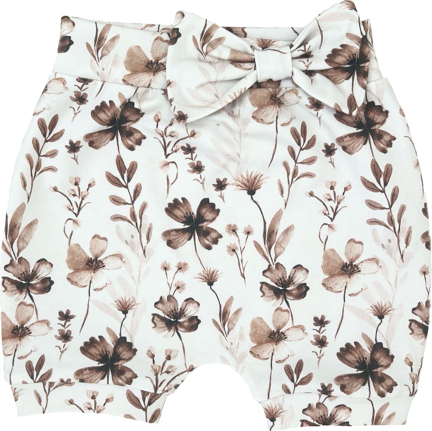 Korte Broek Met Strik Droogbloemen