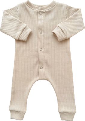 Boxpakje beige rib