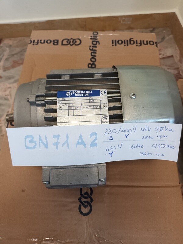 Motore asincrono trifase BN 71 A4